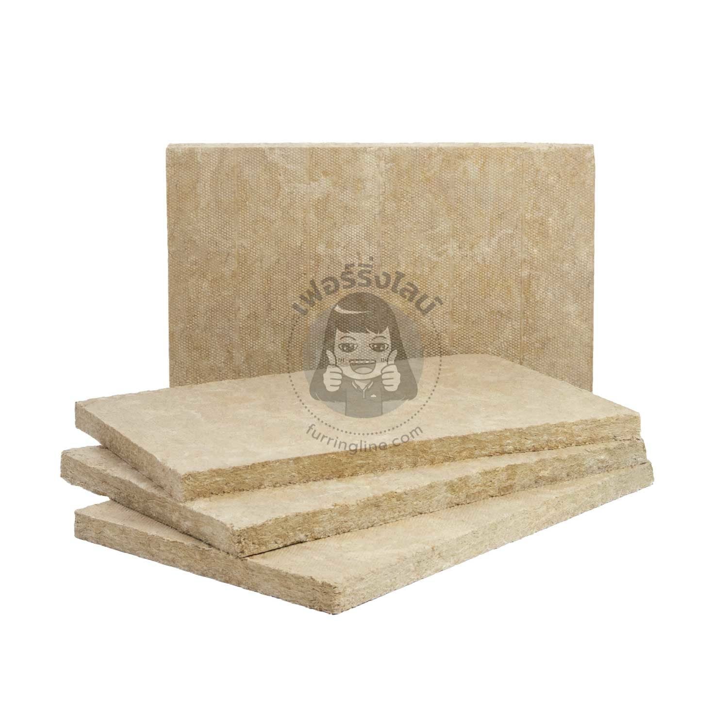 ฉนวนกันเสียง ROCKWOOL รุ่น Safe 'n' Silent Pro 330 (40kg/m3) เฟอร