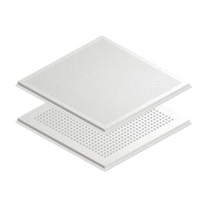 แผ่นฝ้าทีบาร์ ลดเสียงสะท้อน ตราช้าง (เอคโค่บล็อค ไทล์)